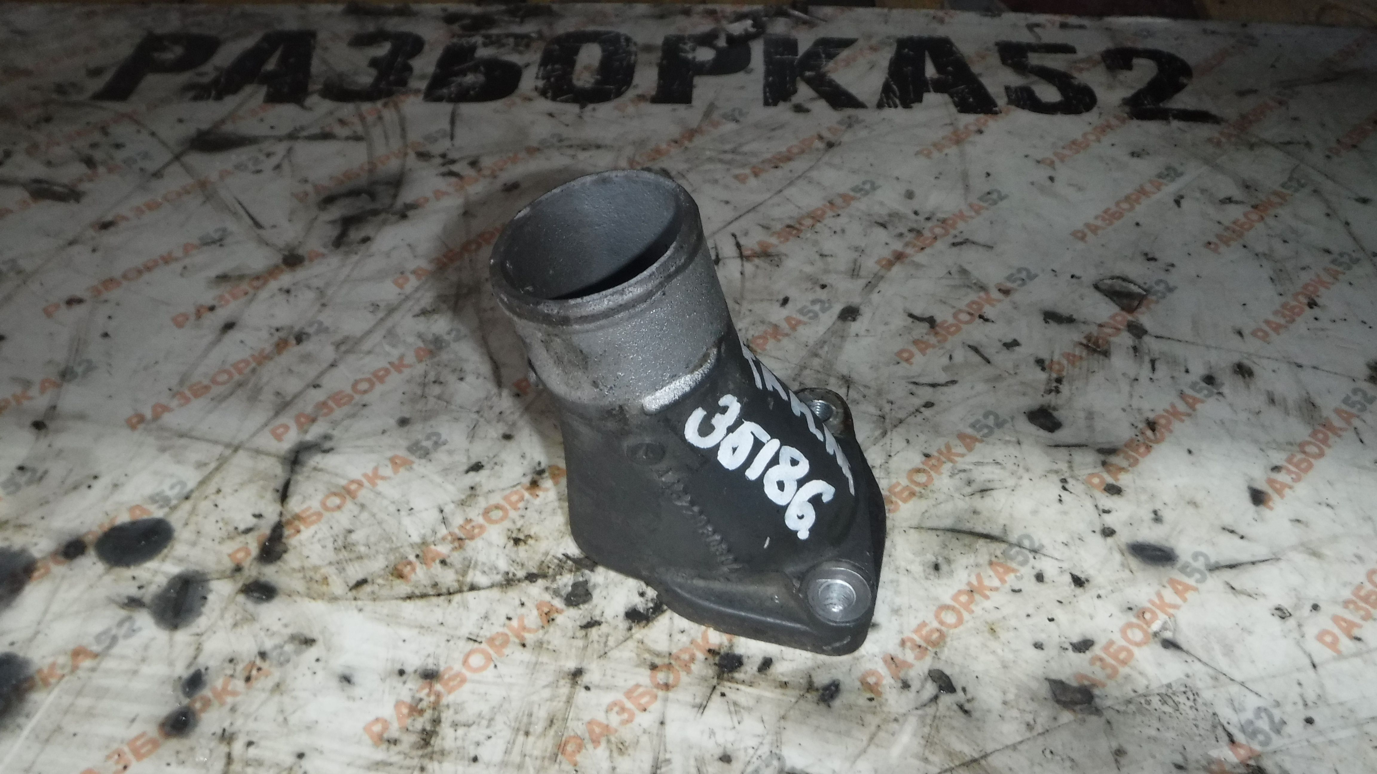 Патрубок радиатора Камаз 65206 Т5 OM457 4572030304 45186